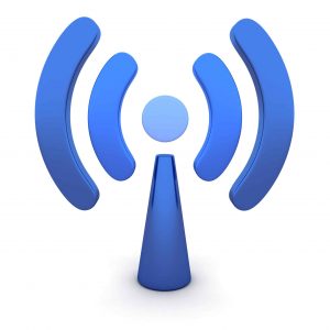 Tråsløst net med streaming af data